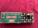 FOUR BOXES VINTAGE 32 AMMO - 2 of 7