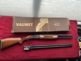 VALMET RIFLE / SHOTGUN COMBINATION 222 REM / 12GA& 12GA O/U TWO BARREL SET - 1 of 17