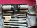 SWEDISH LJUNGMAN MILITARY SEMI AUTO RIFLE 6.5 x 55 , BAYONET , CLEANING KIT - 8 of 22