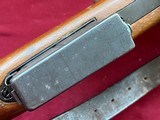 SWEDISH LJUNGMAN MILITARY SEMI AUTO RIFLE 6.5 x 55 , BAYONET , CLEANING KIT - 11 of 22