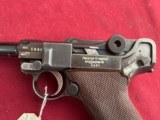 KRIEGHOFF P08 LUGER SEMI AUTO GERMAN PISTOL 9MM P CODE SERIES - 1 of 24