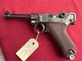 KRIEGHOFF P08 LUGER SEMI AUTO GERMAN PISTOL 9MM P CODE SERIES - 2 of 24