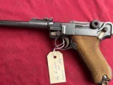 LUGER P08 ARTILLERY SEMI AUTO PISTOL 9MM DATED 1917 - MATCHING NUMBERS - 2 of 20