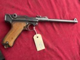 LUGER P08 ARTILLERY SEMI AUTO PISTOL 9MM DATED 1917 - MATCHING NUMBERS - 3 of 20