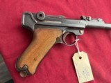 LUGER P08 ARTILLERY SEMI AUTO PISTOL 9MM DATED 1917 - MATCHING NUMBERS - 5 of 20