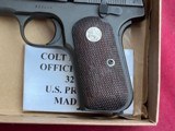COLT U.S. PROPERTYMODEL 1903 OFFICERS MODEL SEMI AUTO PISTOL 32 ACP - 5 of 17