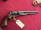 COLT MODEL 1860 ARMY REVOLVER - CIVIL WAR ERA - MADE 1863 - 5 of 18