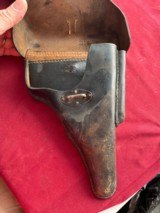 GERMAN WWII P38 MILITARY HOLSTER - 2 of 7