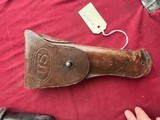WWI MILITARY 1911 HOLSTER 1918 DATED - 3 of 6