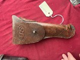 WWI MILITARY 1911 HOLSTER 1918 DATED - 5 of 6