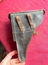 WWII GERMAN MILITARY P08 LUGER HOLSTER DATED 1941 - 2 of 6