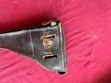 WWI GERMAN MILITARY P08 ARTILLERY LUGER HOLSTER - 9 of 9