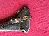 WWI GERMAN MILITARY P08 ARTILLERY LUGER HOLSTER - 4 of 9