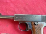 WEBLEY & SCOTT MODEL 1912 ROYAL NAVY MKI SEMI AUTO PISTOL 455 ELEY - 10 of 23