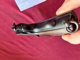 WEBLEY & SCOTT MODEL 1912 ROYAL NAVY MKI SEMI AUTO PISTOL 455 ELEY - 18 of 23