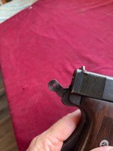 WEBLEY & SCOTT MODEL 1912 ROYAL NAVY MKI SEMI AUTO PISTOL 455 ELEY - 14 of 23