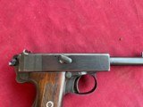 WEBLEY & SCOTT MODEL 1912 ROYAL NAVY MKI SEMI AUTO PISTOL 455 ELEY - 7 of 23