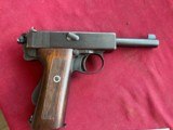 WEBLEY & SCOTT MODEL 1912 ROYAL NAVY MKI SEMI AUTO PISTOL 455 ELEY - 2 of 23