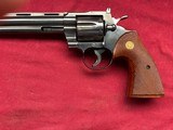 EARLY - COLT PYTHON REVOLVER 357 MAGNUM MADE IN 1958 - 2 of 21