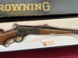 ~ SALE ~ BROWNING MODEL 71 LEVER ACTION CARBINE 348 WIN - 3 of 18