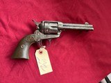 COLT SINGLE ACTION ARMY REVOLVER 38 W.C.F. MADE 1901 - 6 of 19