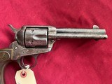 COLT SINGLE ACTION ARMY REVOLVER 38 W.C.F. MADE 1901 - 3 of 19