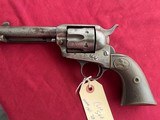 COLT SINGLE ACTION ARMY REVOLVER 38 W.C.F. MADE 1901 - 4 of 19