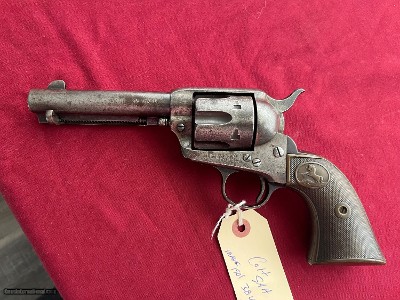 COLT SINGLE ACTION ARMY REVOLVER 38 W.C.F. MADE 1901 ~ SALE $2195.00 ~ - Image 2 of 19