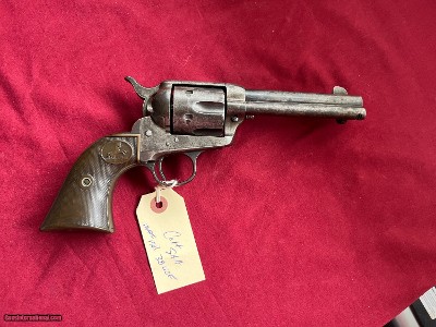COLT SINGLE ACTION ARMY REVOLVER 38 W.C.F. MADE 1901 ~ SALE $2195.00 ~ - Image 6 of 19