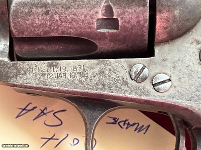 COLT SINGLE ACTION ARMY REVOLVER 38 W.C.F. MADE 1901 ~ SALE $2195.00 ~ - Image 8 of 19