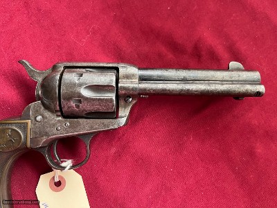 COLT SINGLE ACTION ARMY REVOLVER 38 W.C.F. MADE 1901 ~ SALE $2195.00 ~ - Image 3 of 19