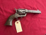 COLT SINGLE ACTION ARMY REVOLVER 38 W.C.F. MADE 1901