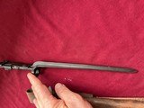 JOHNSON 1941 SEMI AUTO RIFLE  MILITARY BAYONET WITH SCABBARD - 8 of 8