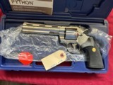 COLT STAINLESS PYTHON REVOLVER 357 MAGNUM - MADE 1991 WITH BOX - 3 of 17
