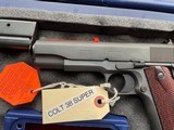COLT GOVERNMENT MODEL 1911 SEMI AUTO PISTOL 38 SUPER - 4 of 8
