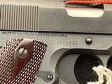COLT GOVERNMENT MODEL 1911 SEMI AUTO PISTOL 38 SUPER - 6 of 8