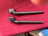 TWO - ENFIELD 303 BRITISH BOLT ACTION RIFLE BAYONETS - 2 of 3