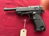 GERMAN WALTHER MODEL P38 SEMI AUTO PISTOL 9MM - 1 of 14