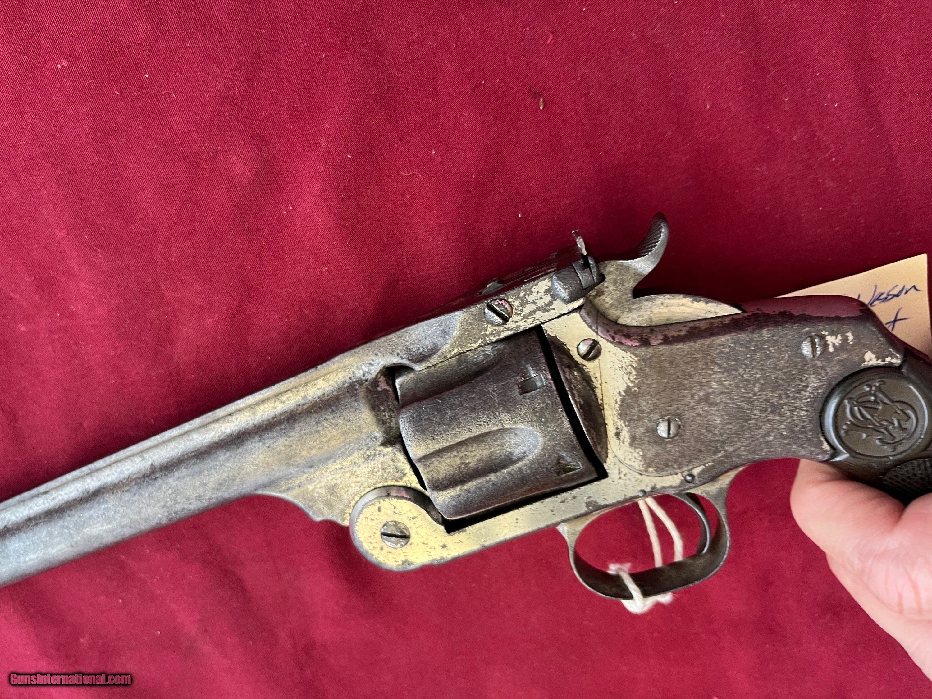 SMITH & WESSON NO.3 REVOLVER 38-44 TARGET - ANTIQUE
