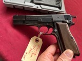BROWNING HIGH POWER 9MM SEMI AUTO PISTOL - 4 of 10