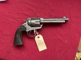 COLT SINGLE ACTION BISLEY REVOLVER 32 W.C.F. MADE IN 1909 - 5 of 17