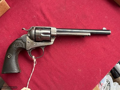 COLT SINGE ACTION ( BISLEY MODEL ) 38 W.C.F. 7 1/2