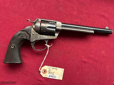 COLT SINGE ACTION ( BISLEY MODEL ) 38 W.C.F. 7 1/2