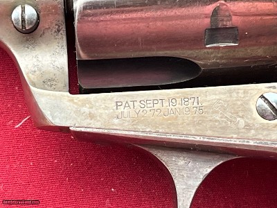 COLT SINGE ACTION ( BISLEY MODEL ) 38 W.C.F. 7 1/2