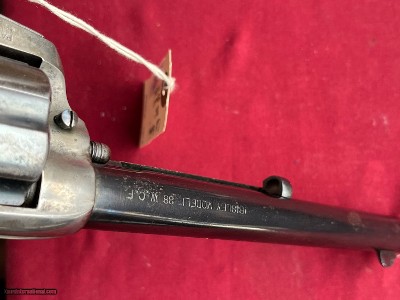 COLT SINGE ACTION ( BISLEY MODEL ) 38 W.C.F. 7 1/2