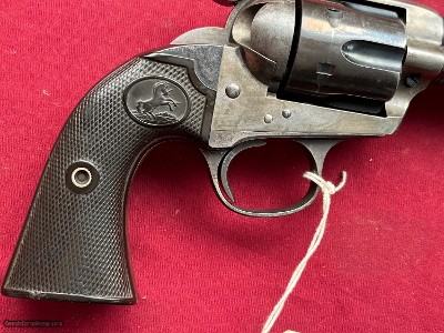 COLT SINGE ACTION ( BISLEY MODEL ) 38 W.C.F. 7 1/2