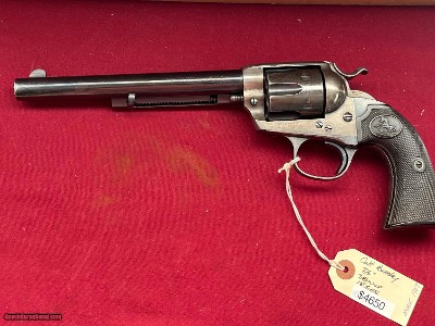 COLT SINGE ACTION ( BISLEY MODEL ) 38 W.C.F. 7 1/2