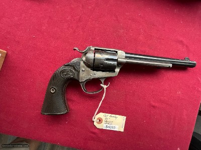 COLT SINGE ACTION ( BISLEY MODEL ) 38 W.C.F. 7 1/2