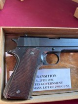 RARE - COLT MODEL 1911 MILITARY SEMI AUTO PISTOL 1924 TRANSITION - 24 of 24