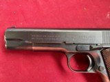 RARE - COLT MODEL 1911 MILITARY SEMI AUTO PISTOL 1924 TRANSITION - 4 of 24
